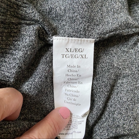 Penguin Men’s Gray Pullover Sweater XL - Picture 11 of 11